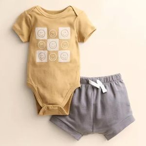 Baby Little Co. by Lauren Conrad Organic Bodysuit & Shorts Set
